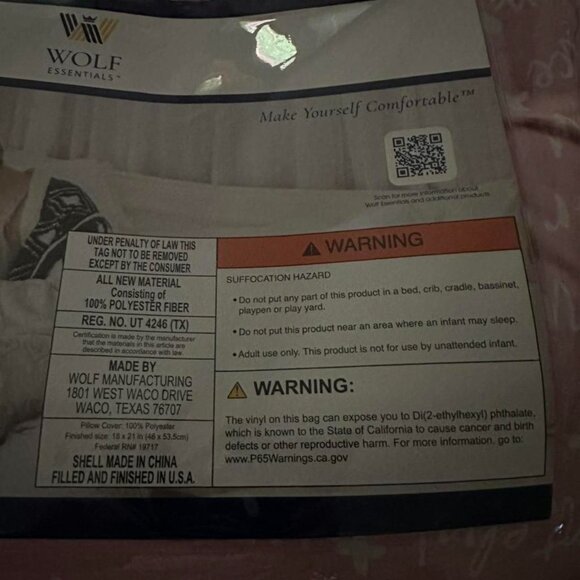 Nursit pink nursing pillow with white logo. - Picture 7 of 8